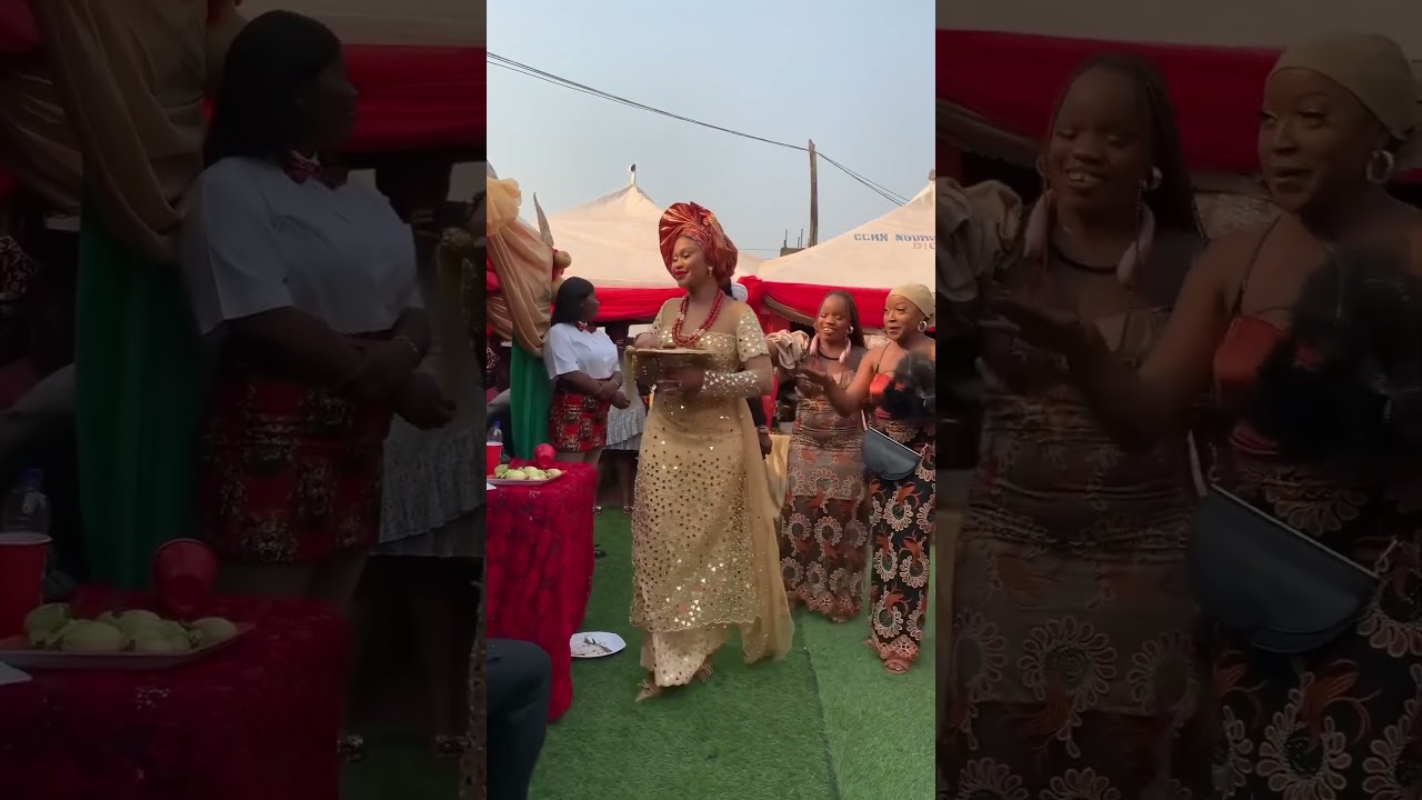 What's your favorite part of Igbo traditional wedding? Handfan @zeediva_signetGele