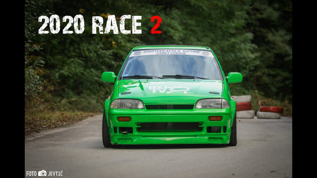 Suzuki Swift GTI Autoslalom 2020 Race 2 Bukulja