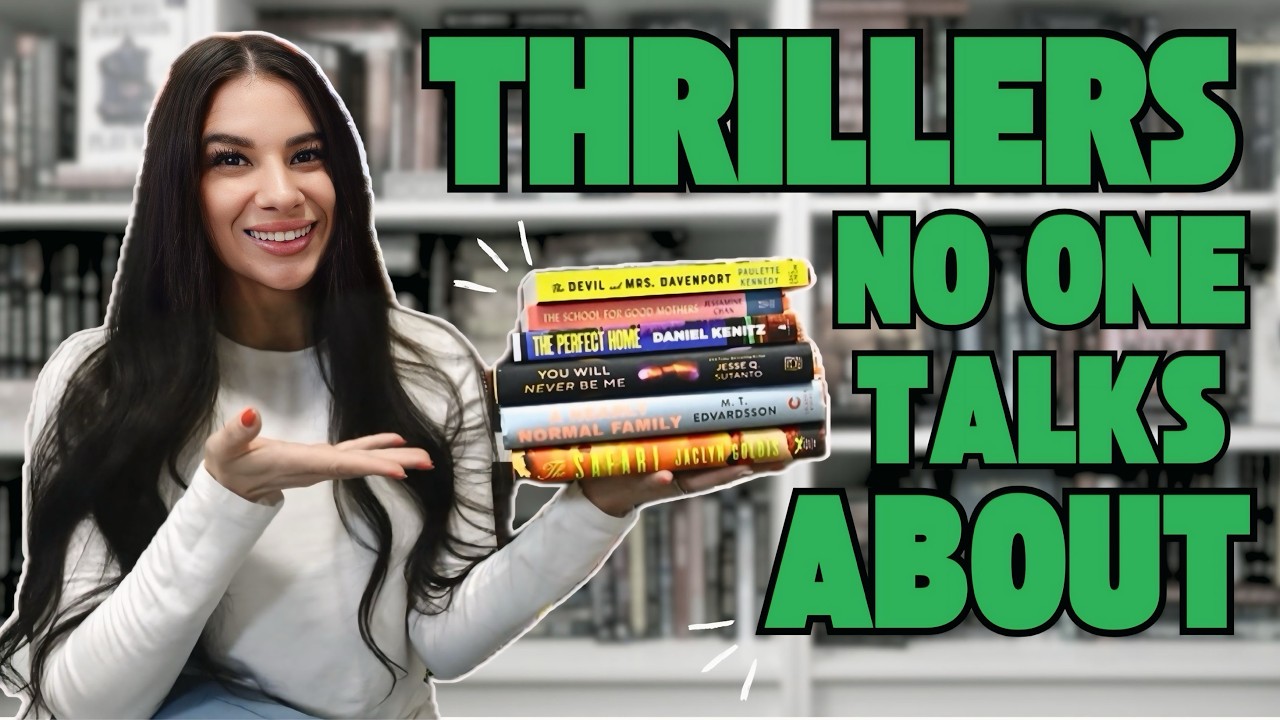 6 SHOCKINGLY Underrated Thriller Books!