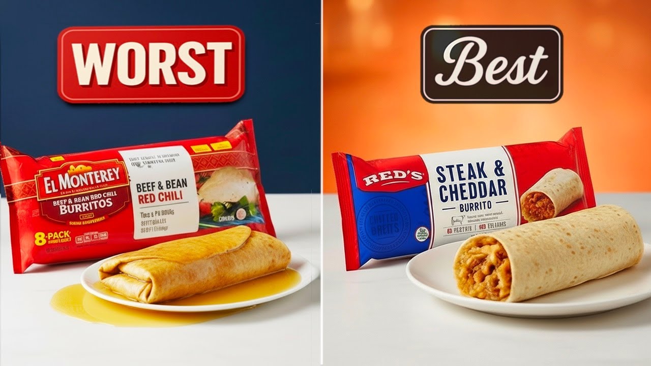 AVOID These 7 Frozen BURRITO Brands At All Costs (5 That Are Great)