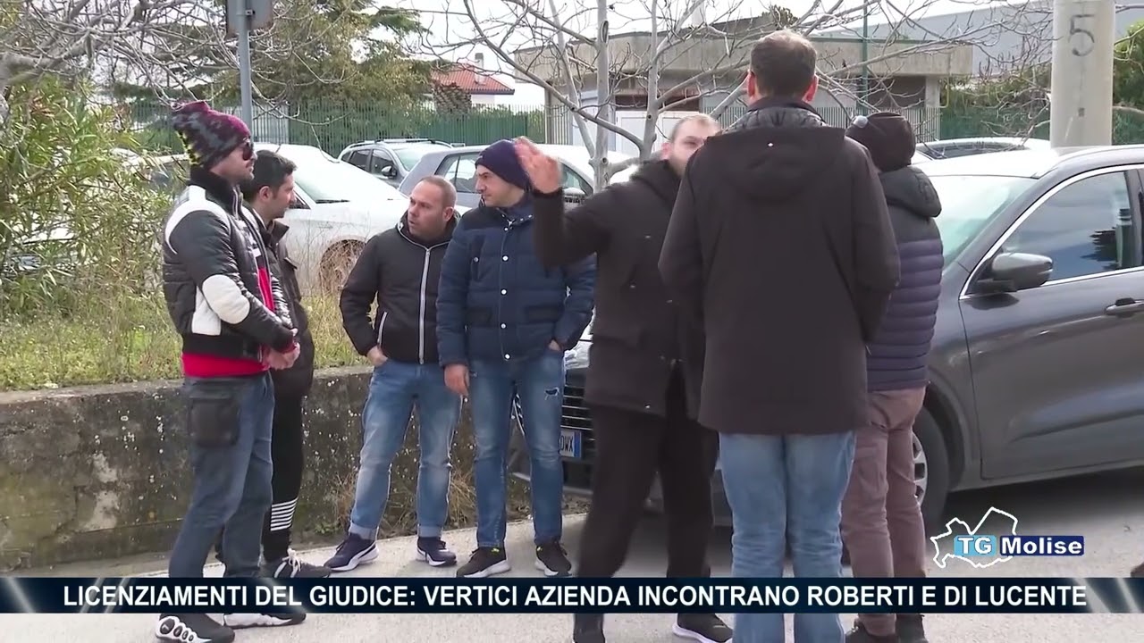 Licenziamenti Del Giudice: vertici azienda incontrano Roberti e Di Lucente