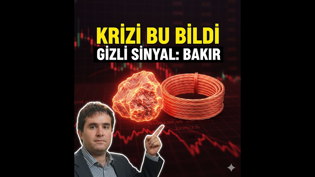 2008 Krizini ÖNCEDEN BİLDİ: Wall Street'in Gizli Sinyali "Dr. Copper"