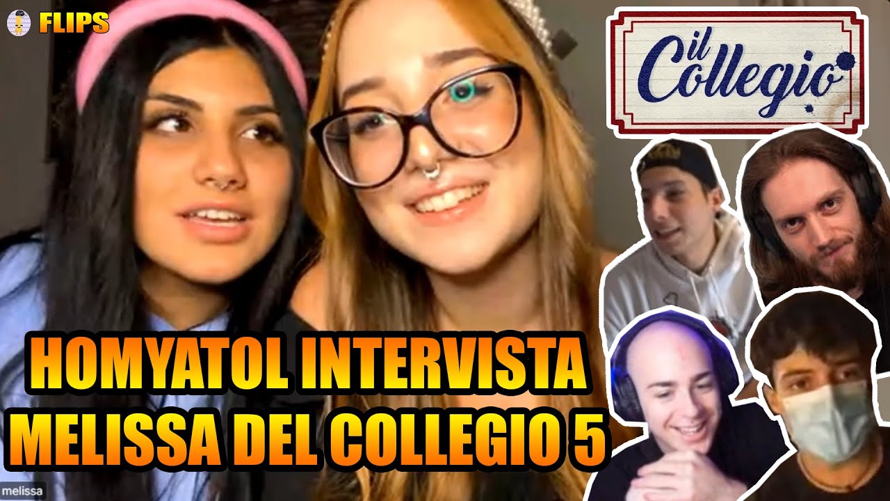 HOMYATOL INTERVISTA MELISSA DEL COLLEGIO 5 | HOMYATOL LIVE