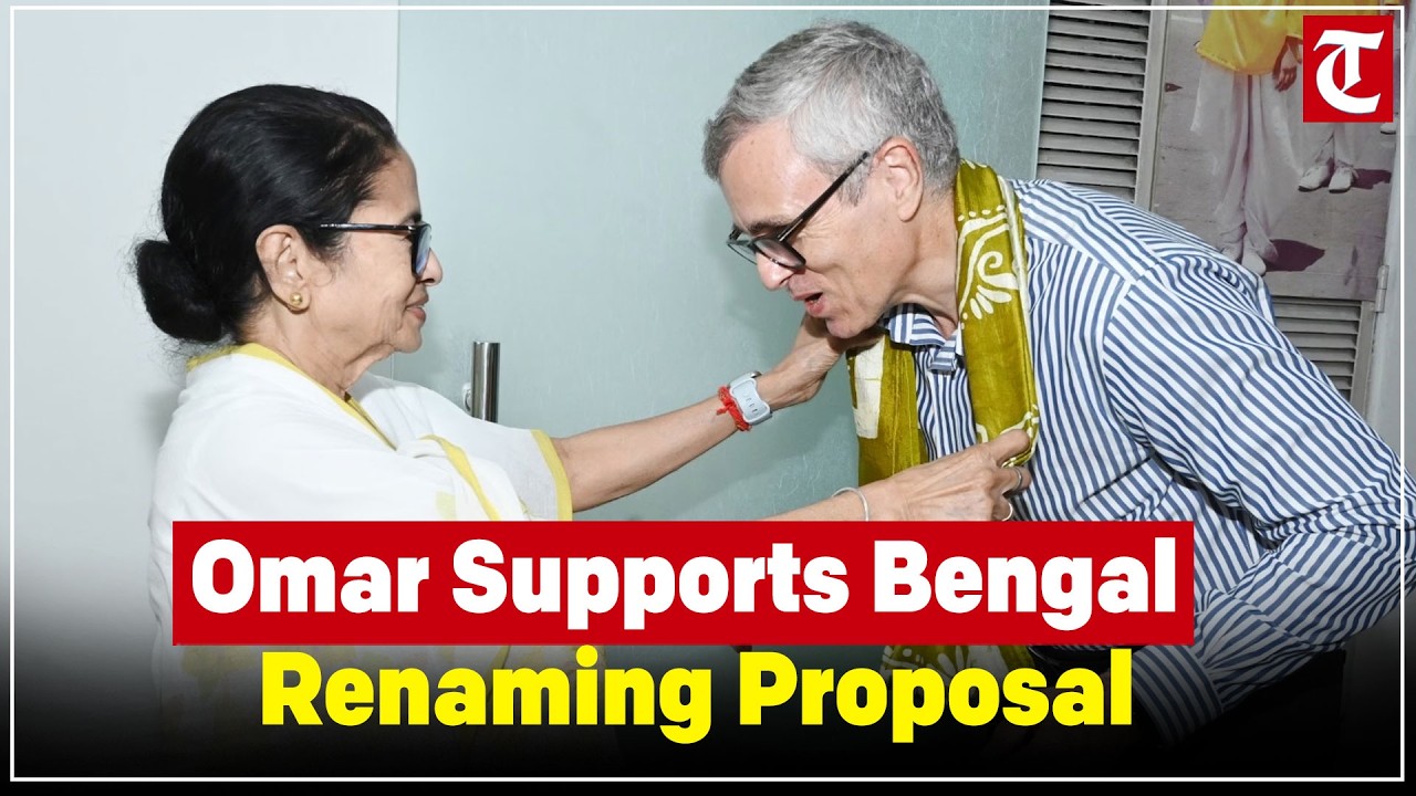 Omar Abdullah Backs Mamata Banerjee&rsquo;s Proposal to Rename West Bengal as &lsquo;Bangla&rsquo;