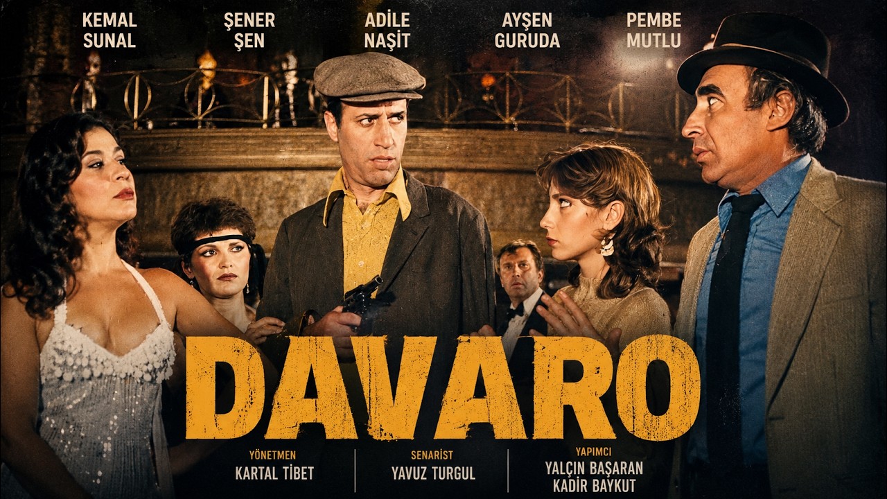 Davaro Türk Filmi | Restorasyonlu | FULL | Şener Şen | Kemal Sunal