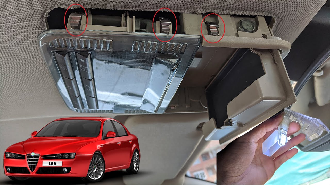 Cambiar luces interiores de ALFA ROMEO 159 por luces LED | Luci interni LED su ALFA ROMEO 159