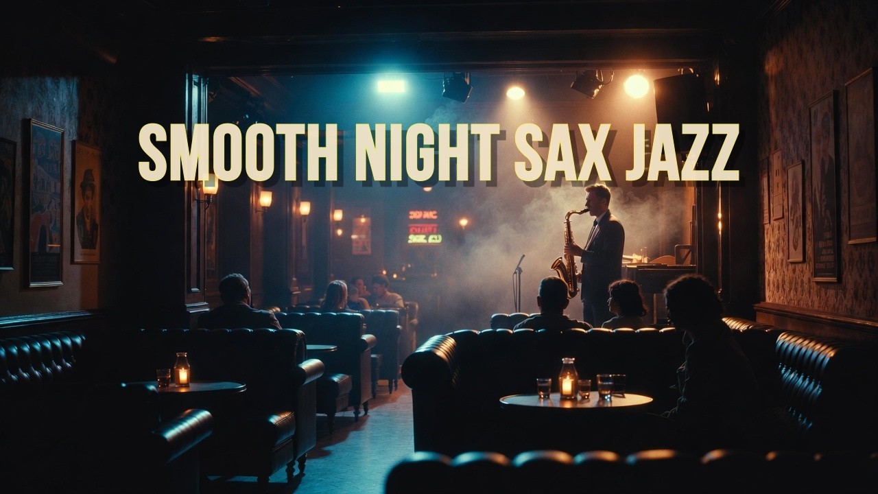 Midnight Chill Blues Saxophone 🎷 Smooth Jazz for Calm Nights & Relaxing Evenings