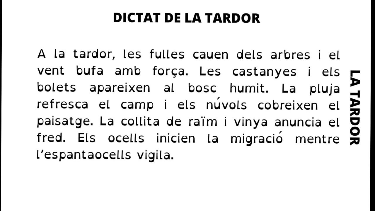 La tardor