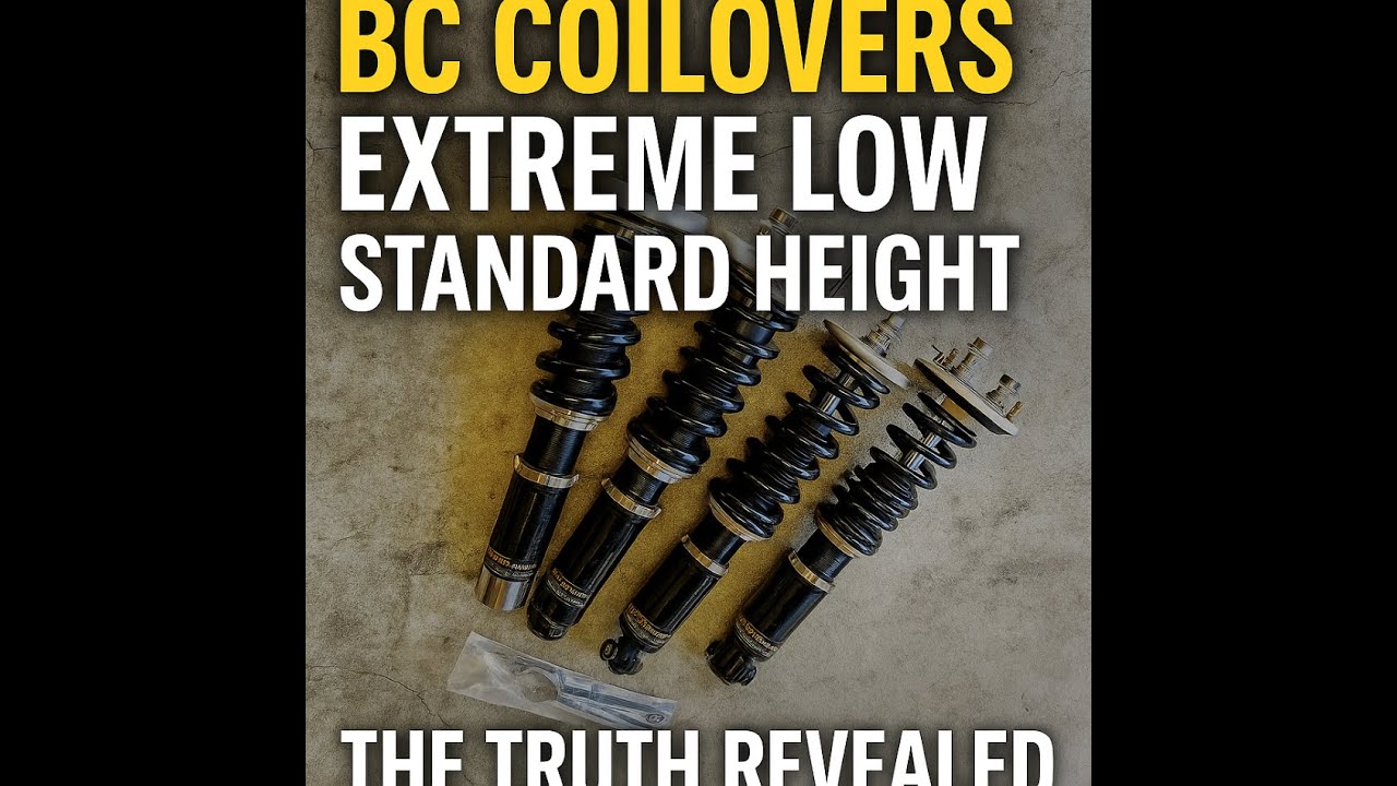 BC Coilovers – Extreme Low vs Standard Height | The Truth Revealed