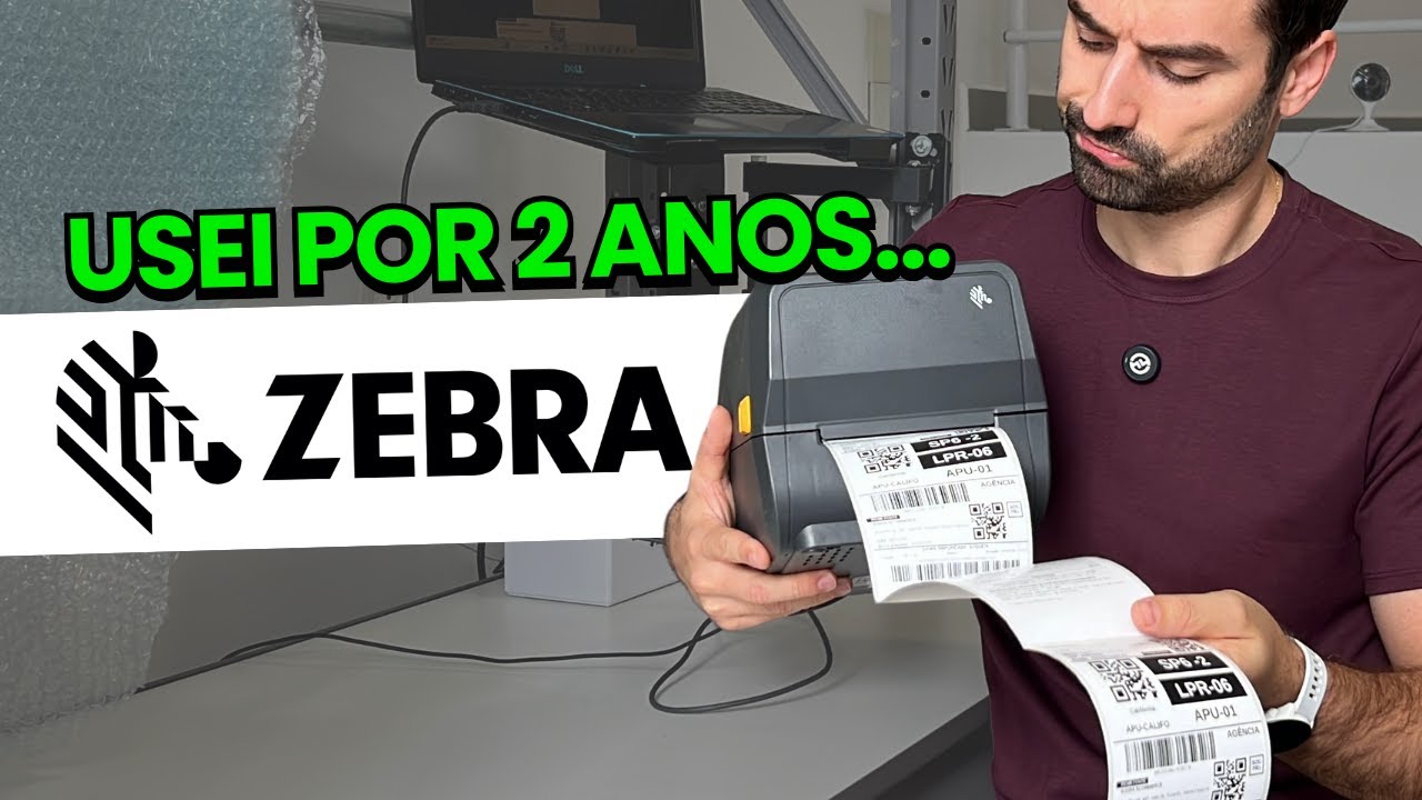Impressora Térmica Zebra: Minha opinião após 2 ANOS DE USO