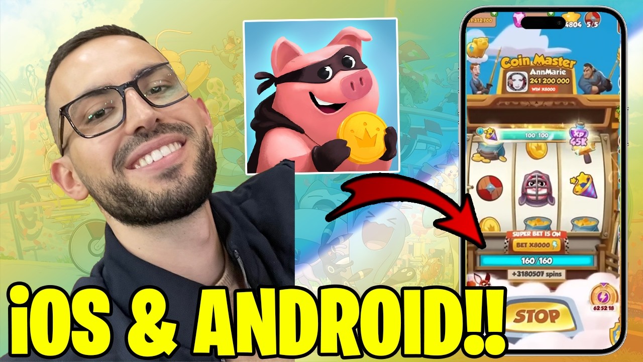 Coin Master Free Spins MOD iOS & Android - How to Get Unlimited Spin in Coin Master 2026