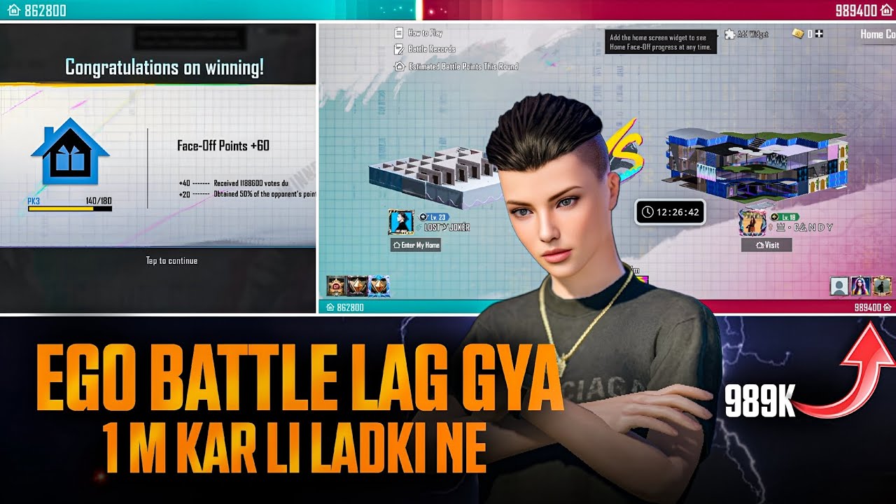 EGO BATTEL LADKI KE SATH 1M HOME VOTE BATTLE GONE WRONG 