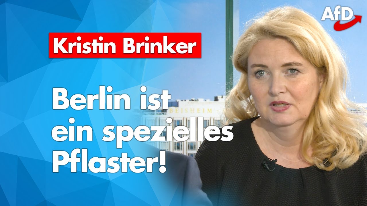 Dr. Kristin Brinker zur Berliner Landespolitik | AfD aktuell