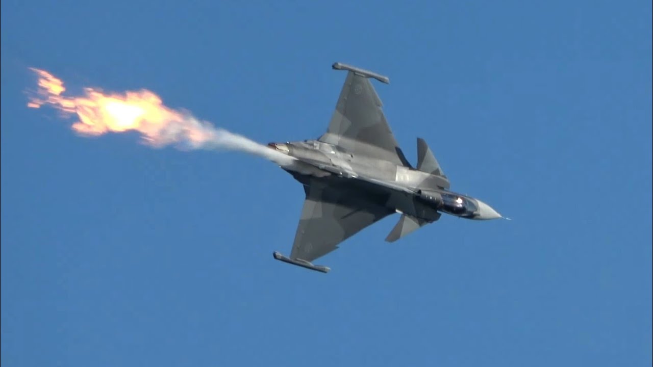 4K| POWERFUL Saab JAS 39 Gripen E Display | Kaivari 21