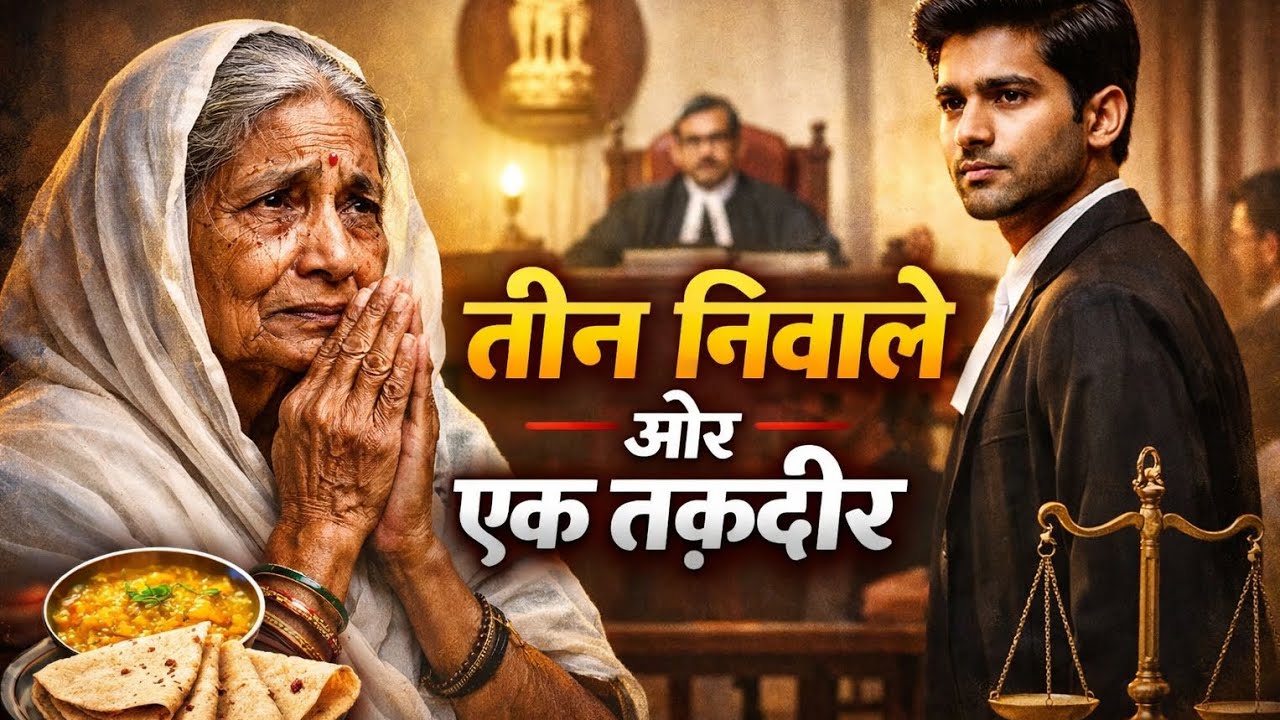 तीन निवाले, एक माँ और एक पूरा कानून  हार गया, करुणा जीत गई