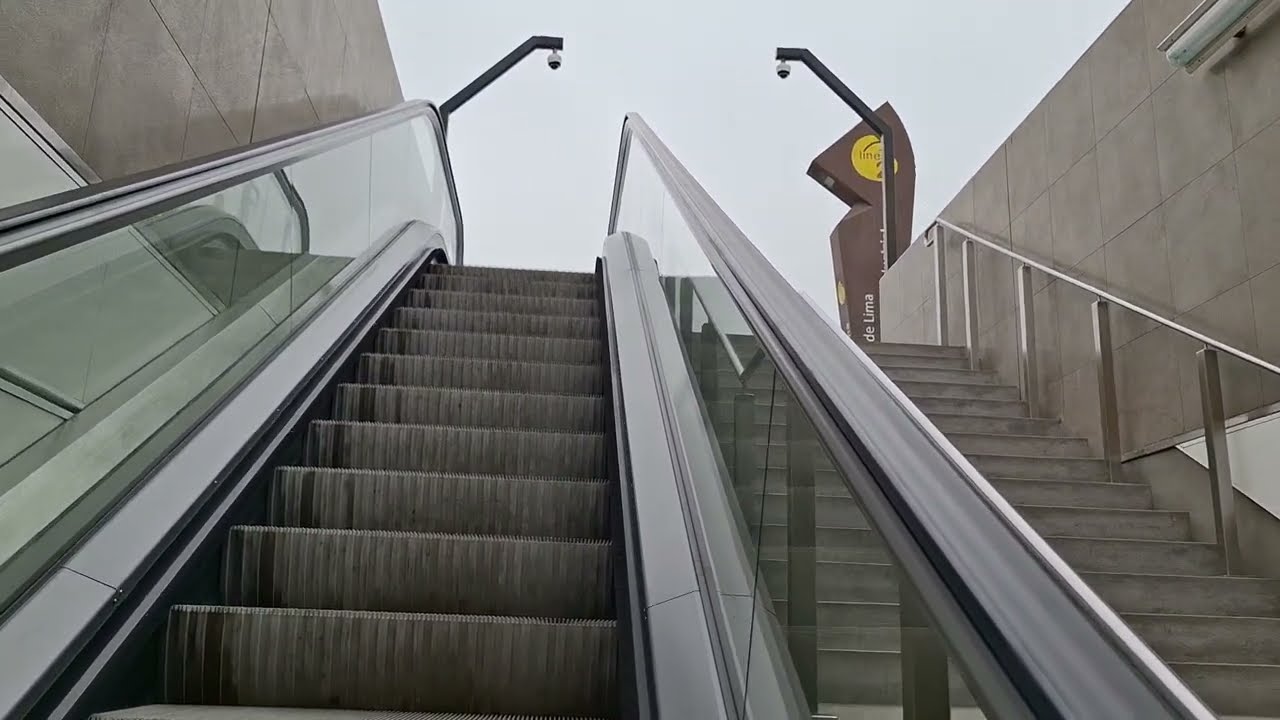 Línea 2 del Metro de Lima - Recorrido desde Estación O. Santa Anita hasta Colectora Industrial
