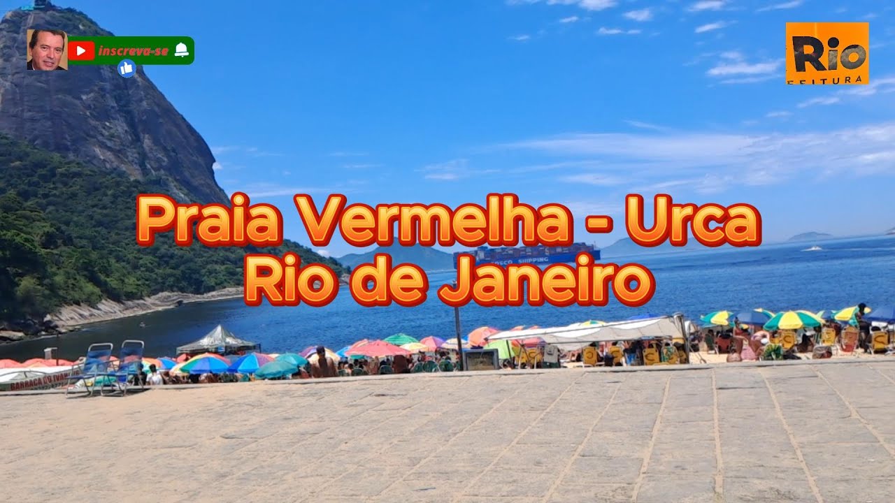 Praia VERMELHA - Urca - Rio de Janeiro