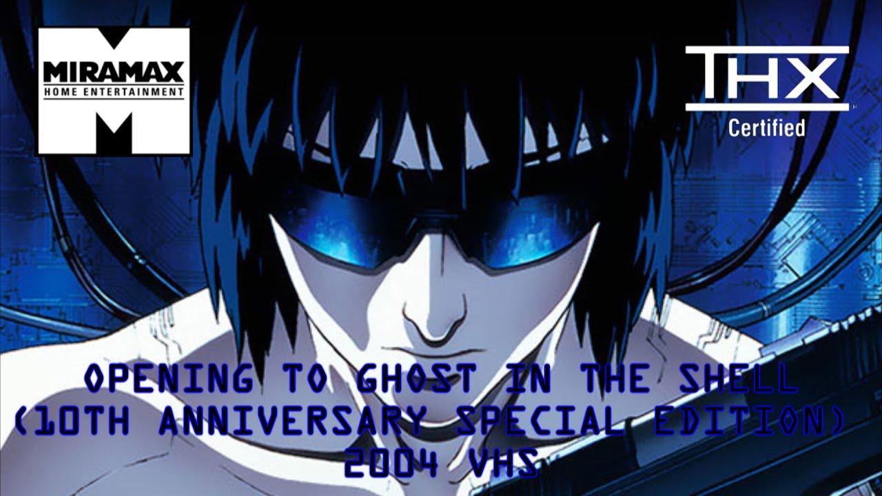 Opening to Ghost in the Shell (10th Anniversary Special Edition) 2004 VHS