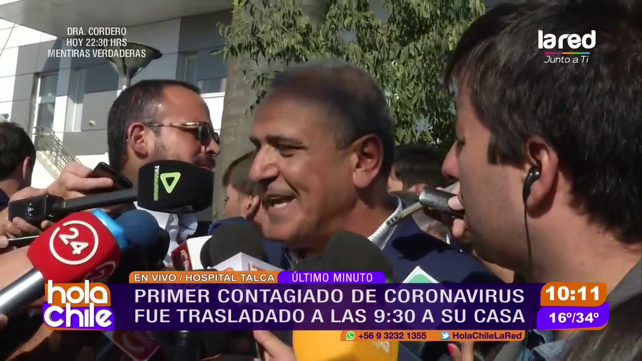Primer contagiado de coronavirus fue dado de alta