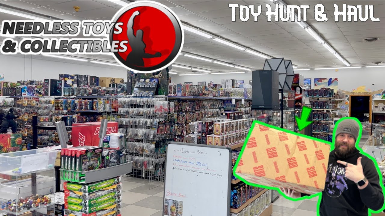 So much VINTAGE and MODERN!!!  Needless Toys & Collectibles TOY HUNT!!!  BBTS Toy Haul!!!