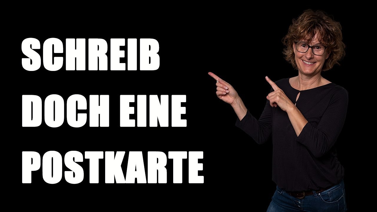 Die Postkarte: Von Hand geschrieben, von Herzen verschickt!!