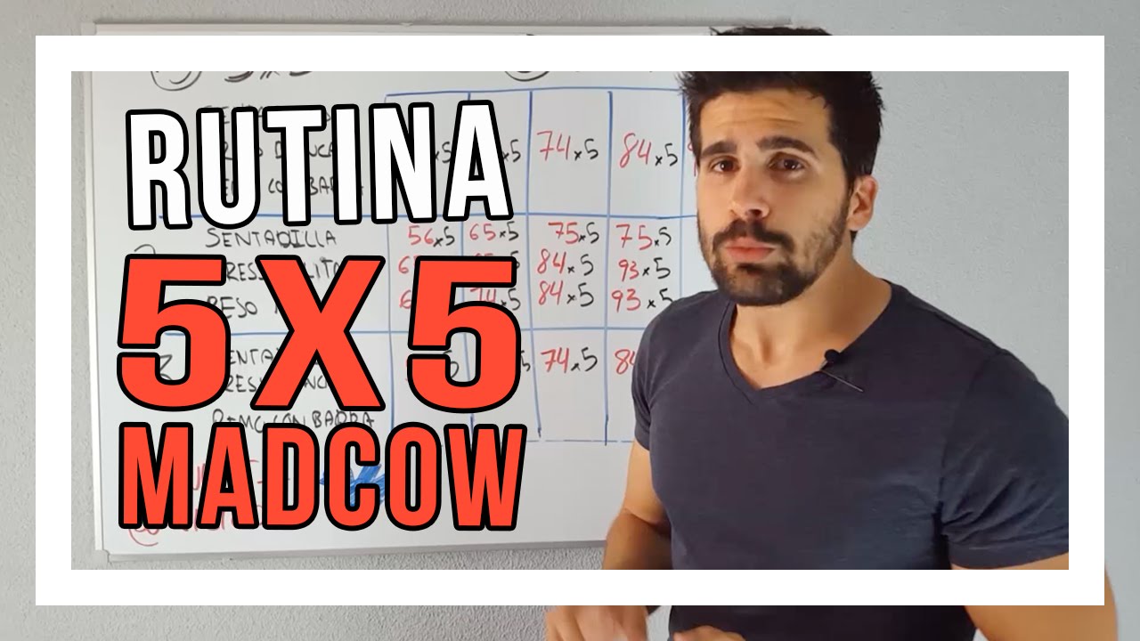 El entrenamiento con el que dupliqué mi 1RM [5x5 Madcow]