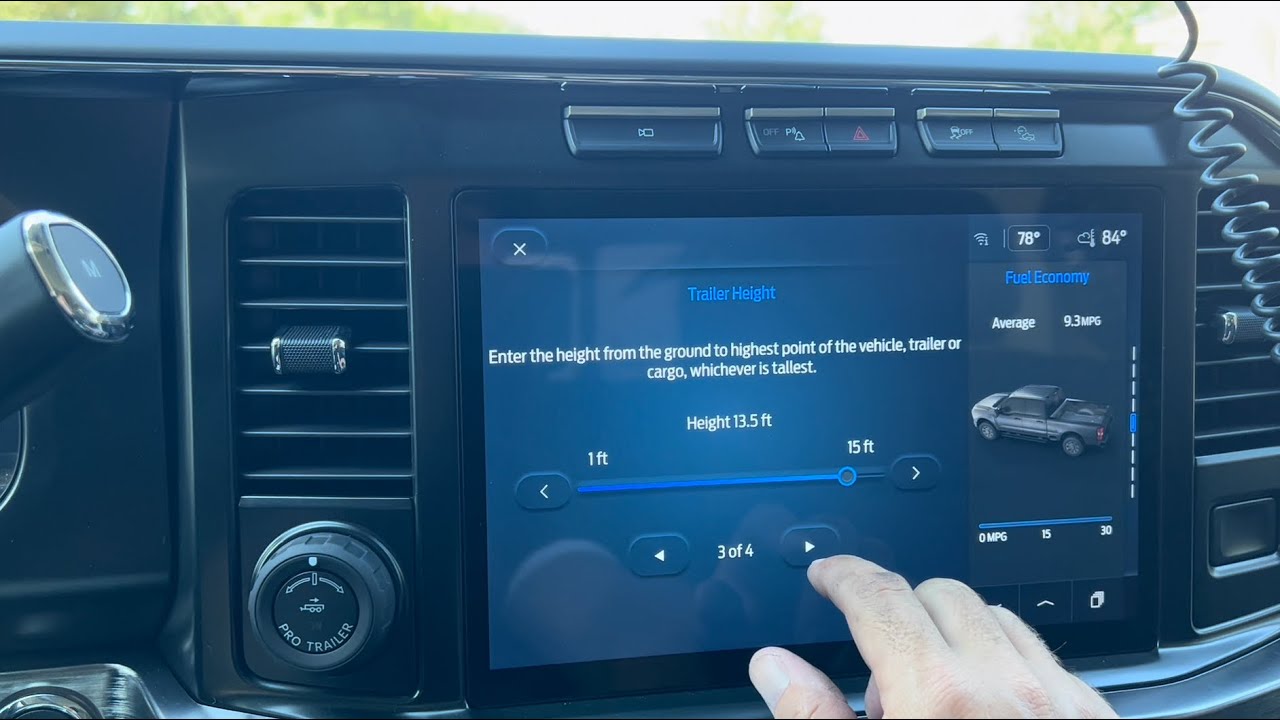 2023 Super Duty Trailer Setup Camera and TPMS