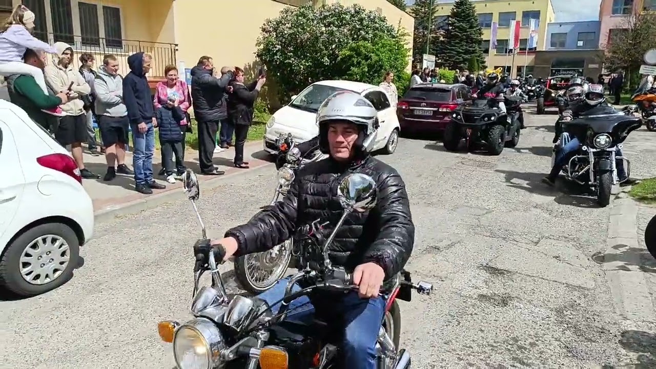 Rawa Mazowiecka - rozpoczęcie sezonu motocyklowego 2025 - KochamRawe.pl