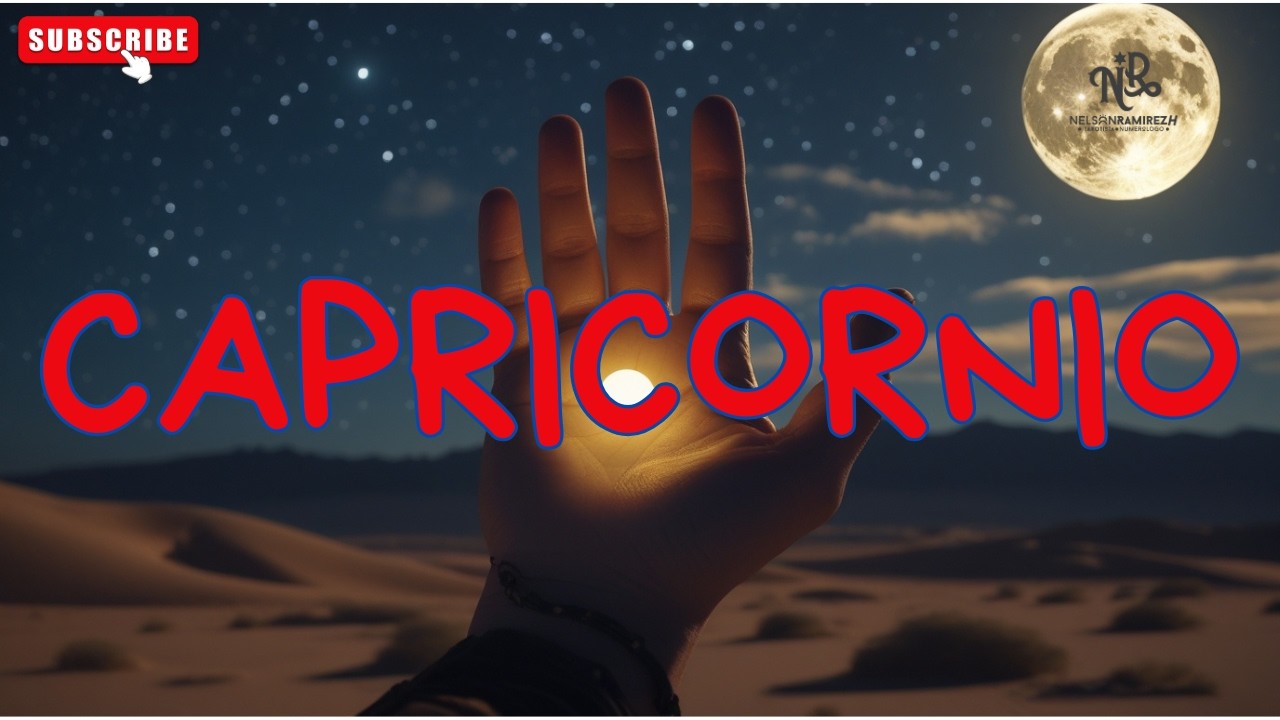 CAPRICORNIO ♑️ TU COLOR DE LA SUERTE Y EL NÚMERO QUE TE HARÁ GANAR HOY MISMO. 