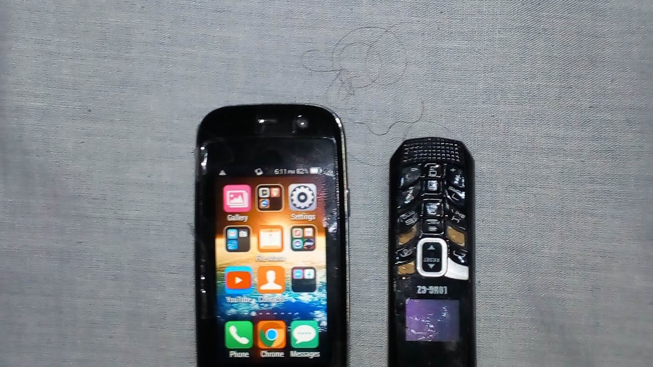 Самые маленькие тюремные телефоны в мире!