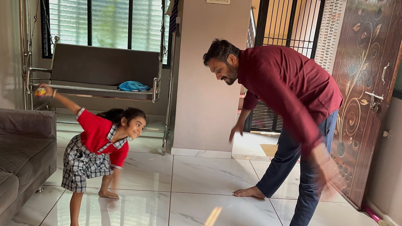 Seva karna hamara dharm h 🙏🏻Baap beti ne yoga kiya 🧘