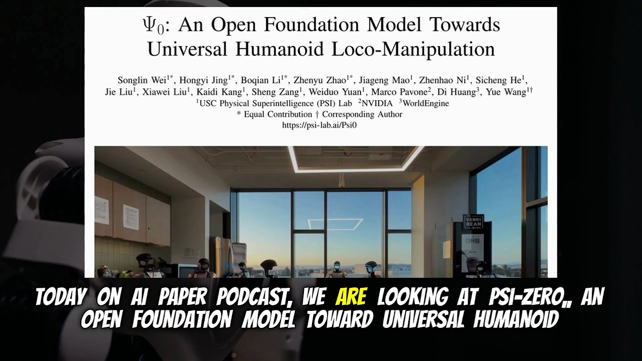 &Psi;0: An Open Foundation Model Towards Universal Humanoid Loco-Manipulation (Mar 2026)