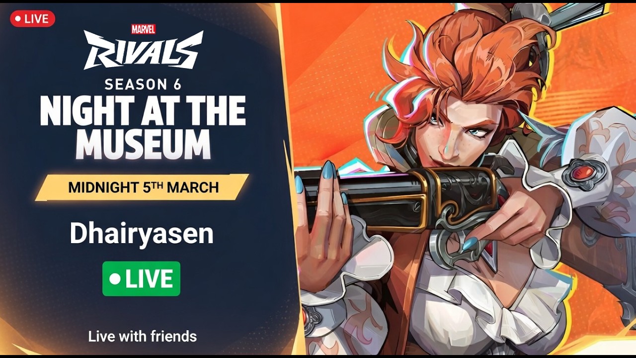 Marvel Rivals With Friends = Absolute CHAOS 🔥 Live | Marvel Rivals | #marvelrivals