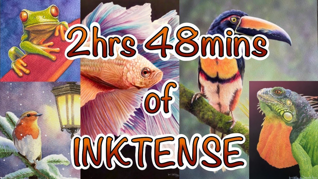 5 DERWENT INKTENSE TUTORIALS