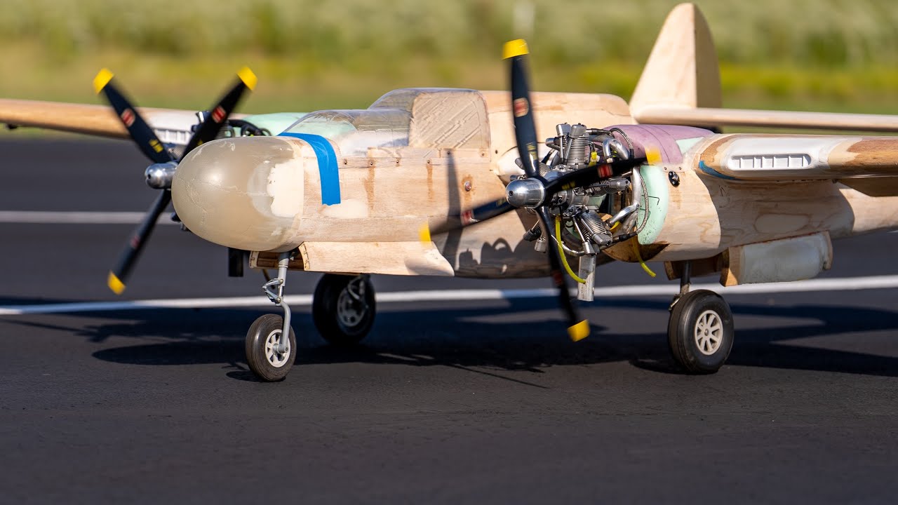 Ziroli P-61 Black Widow 2nd Flight