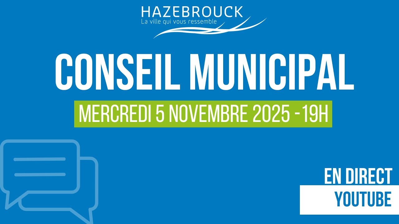 Conseil municipal du 05/11/2025