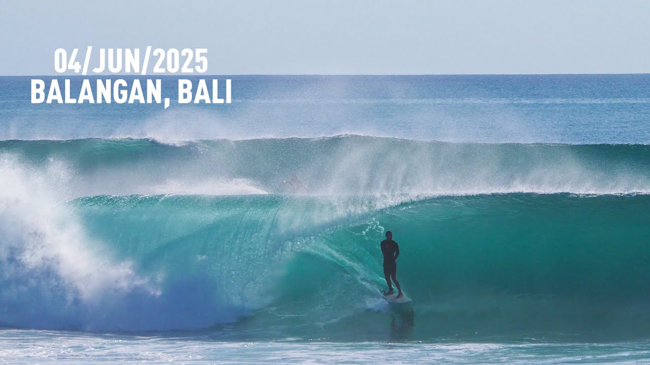 Long Left's, Tubes, Epic Balangan, Bali - RAWFILES - 04/JUN/2025, 4K