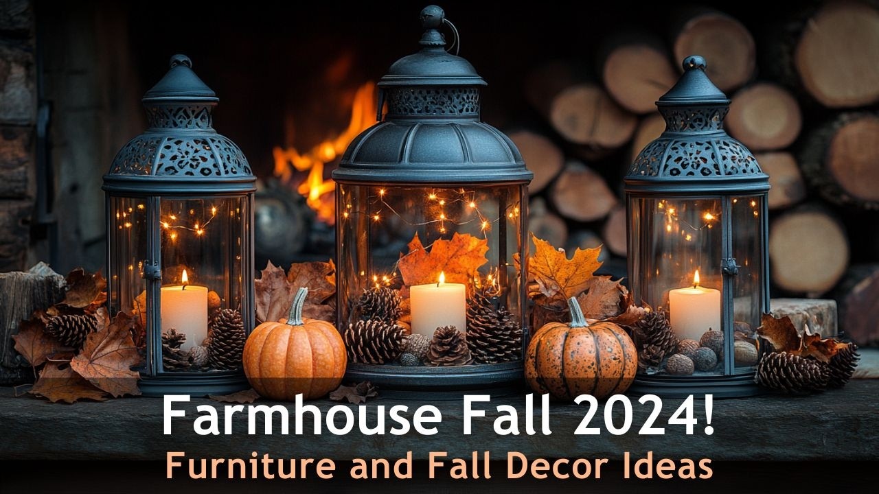 Embrace Fall! Farmhouse Furniture and Fall Decor Ideas