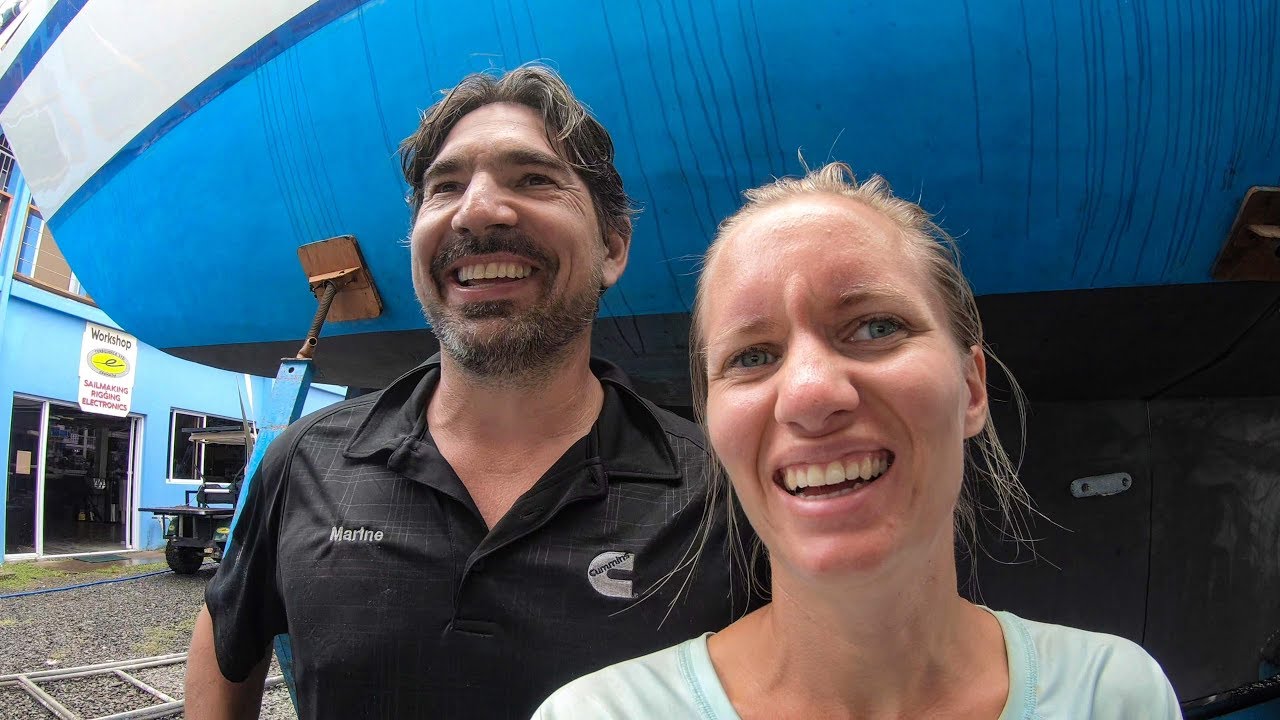 Our Experimental eco-friendly antifouling project begins- Sailing Vessel Delos Ep. 205