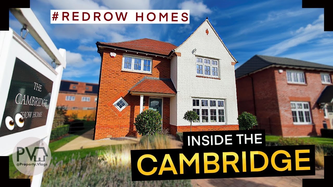 Внутри великолепного 😍 демонстрационного дома от REDROW Homes Cambridge с 4 спальнями, отдельно с...