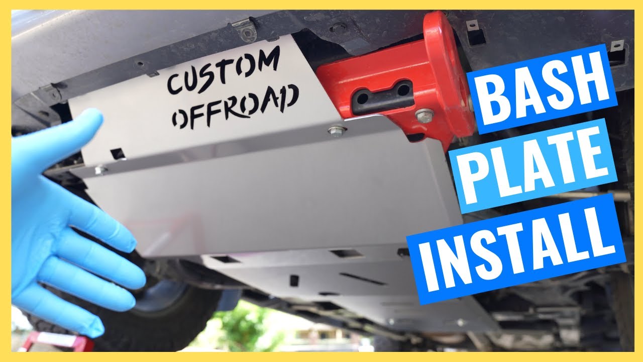 CUSTOM OFFROAD BASH PLATES | HOW TO Install | Isuzu DMAX X-Terrain | D-Max Build Series #26