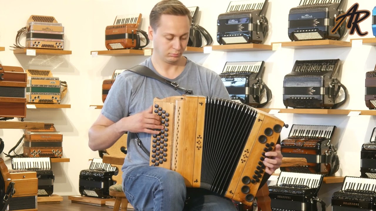 Steirische Harmonika AR PIX Compact 46/18 DH Eibe - A-D-G-C - Auf ein Wiedersehen von Andreas Schmid