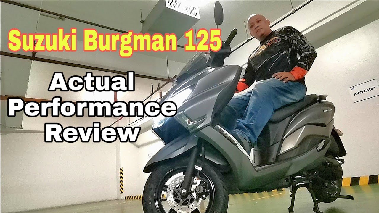 Suzuki Burgman 125 | Actual Performance Review | Brandnew Unit