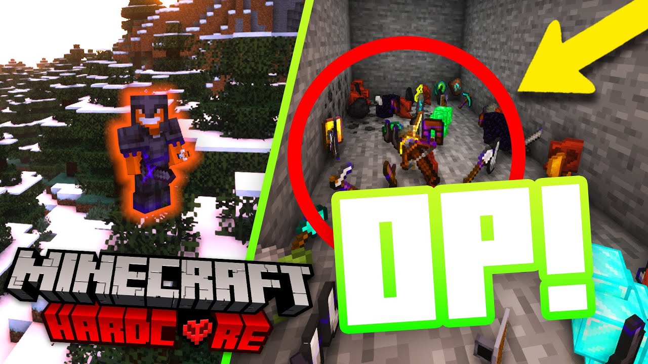 Przechodzę MINECRAFT, ale STONE dropi OP PRZEDMIOTY!