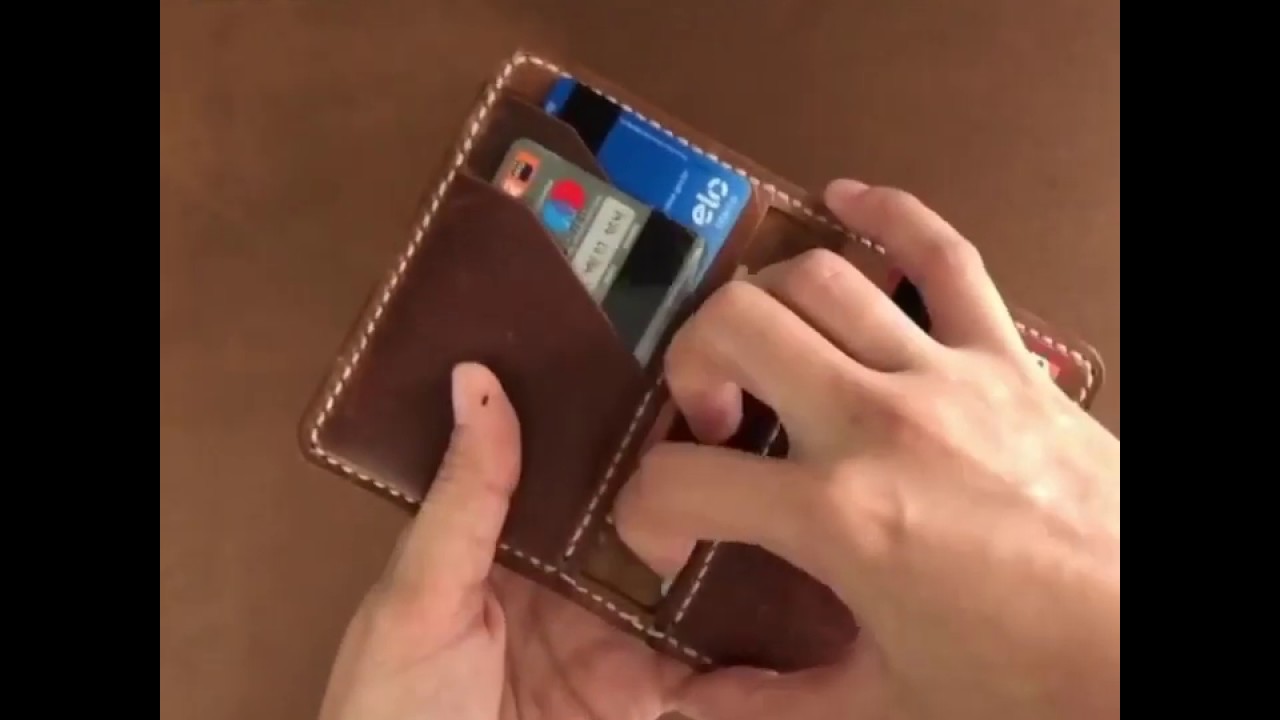 Carteira Artesanal Bifold Caramelo - Cardeal Brasil