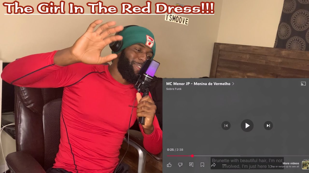 MC Menor JP - Menina de Vermelho Reaction!!!