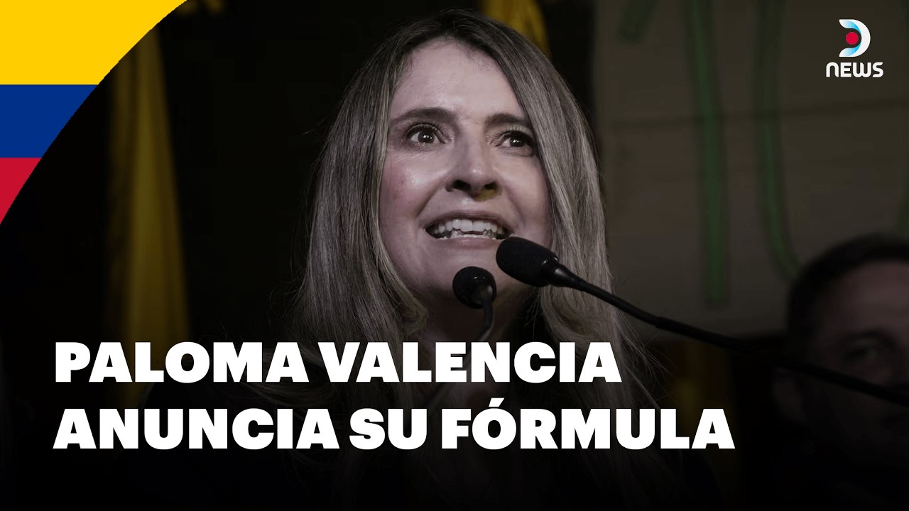 🇨🇴 Paloma Valencia anuncia su fórmula para la presidencia de Colombia | DNews