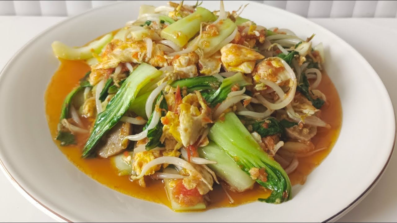 RESEP MASAK TUMIS SAYUR POKCOY TELUR ORAK ARIK, MENU MASAKAN RUMAHAN YANG JADI REBUTAN.