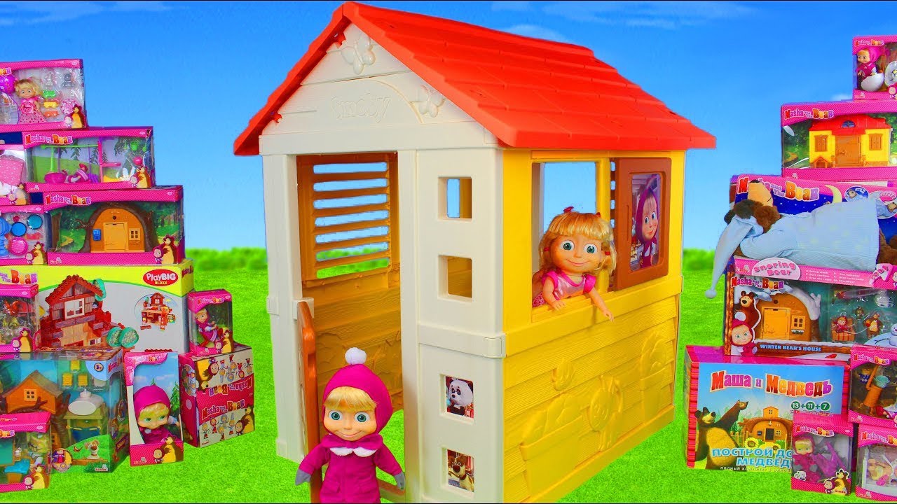 Brinquedos da Masha e o Urso e bonecas para crian&ccedil;as