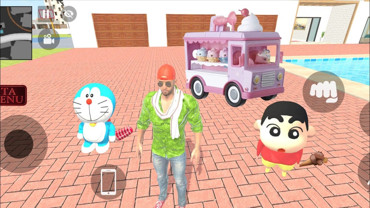 🎉Purchase new icecream car for shinchain 🍦 Indian theft auto simulator 